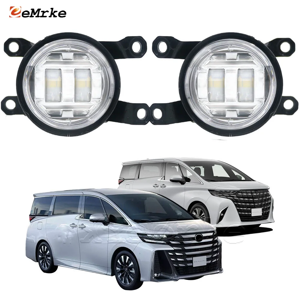 2X Led Fog Lights Assembly for Toyota Vellfire Alphard AH40 2024 Front Car PTF Lamp with Lens DRL 30W 12V White / Yellow
2X Led Fog Lights Assembly for Toyota Vellfire Alphard AH40 2024 Front Car PTF Lamp with Lens DRL 30W 12V White / Yellow