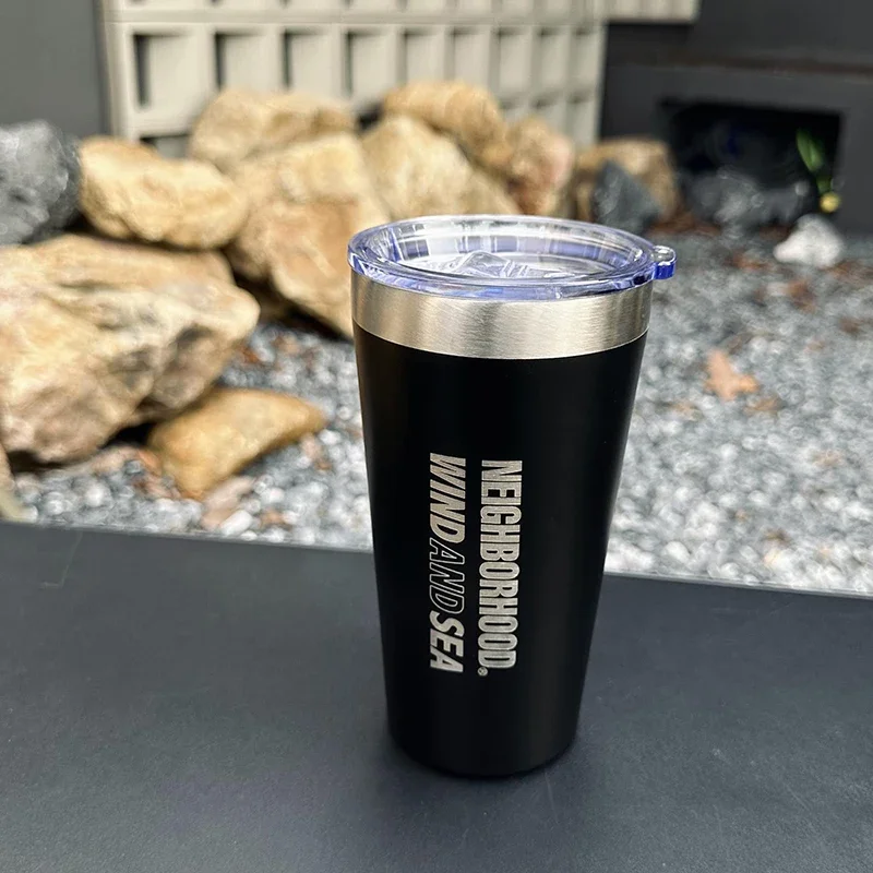 Double Layered NBHD Stainless Steel 304 Insulated Outdoor Portable Beer Coffee Water Cup American Style 450ml Sport Use
Double Layered NBHD Stainless Steel 304 Insulated Outdoor Portable Beer Coffee Water Cup American Style 450ml Sport Use