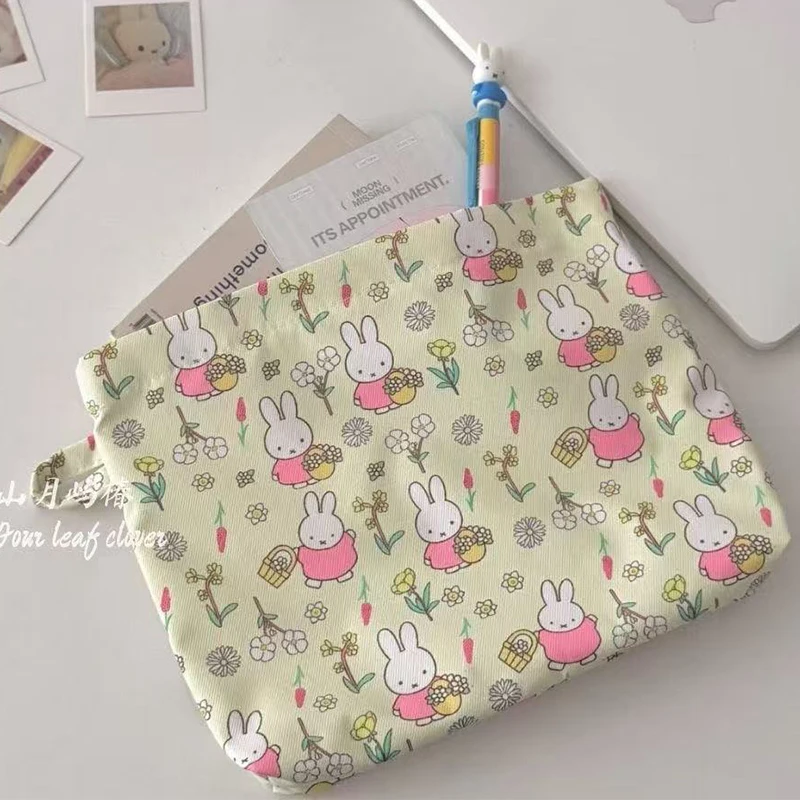 Cute Cartoon Miffy Rabbit Cosmetic Bag Waterproof Storage Pouch for Notebook Stationery Hand Account Book Makeup Organizer Bag
Cute Cartoon Miffy Rabbit Cosmetic Bag Waterproof Storage Pouch for Notebook Stationery Hand Account Book Makeup Organizer Bag