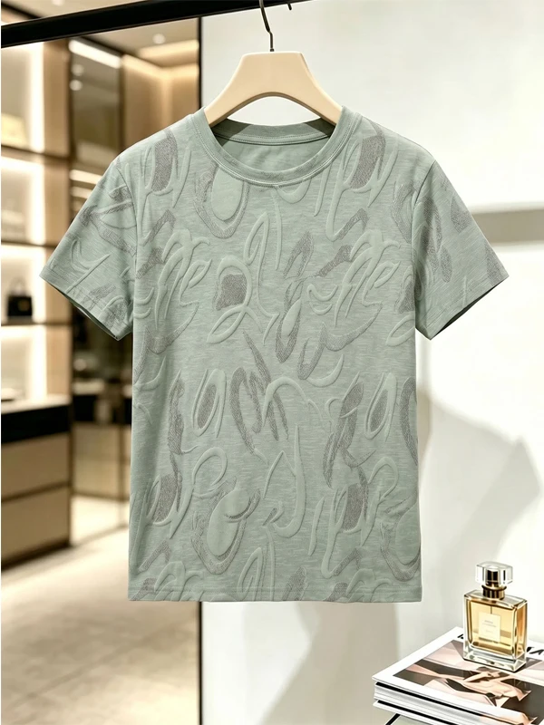 Korean Style Comfortable round Neck T-Shirt Casual Versatile Summer Fashionable Easy to Wear Women's Short Sleeve Top
Korean Style Comfortable round Neck T-Shirt Casual Versatile Summer Fashionable Easy to Wear Women's Short Sleeve Top