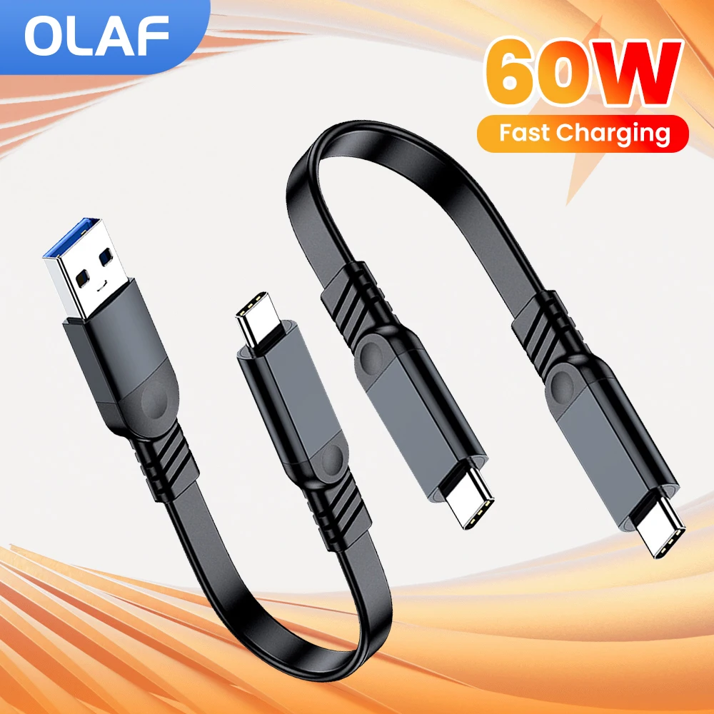 60W USB3.2 to Type C Cable Fast Charging Short Cable For Power Bank Huawei Xiaomi USB C To USB C Cable For iPhone 15 16 Sumsung
60W USB3.2 to Type C Cable Fast Charging Short Cable For Power Bank Huawei Xiaomi USB C To USB C Cable For iPhone 15 16 Sumsung