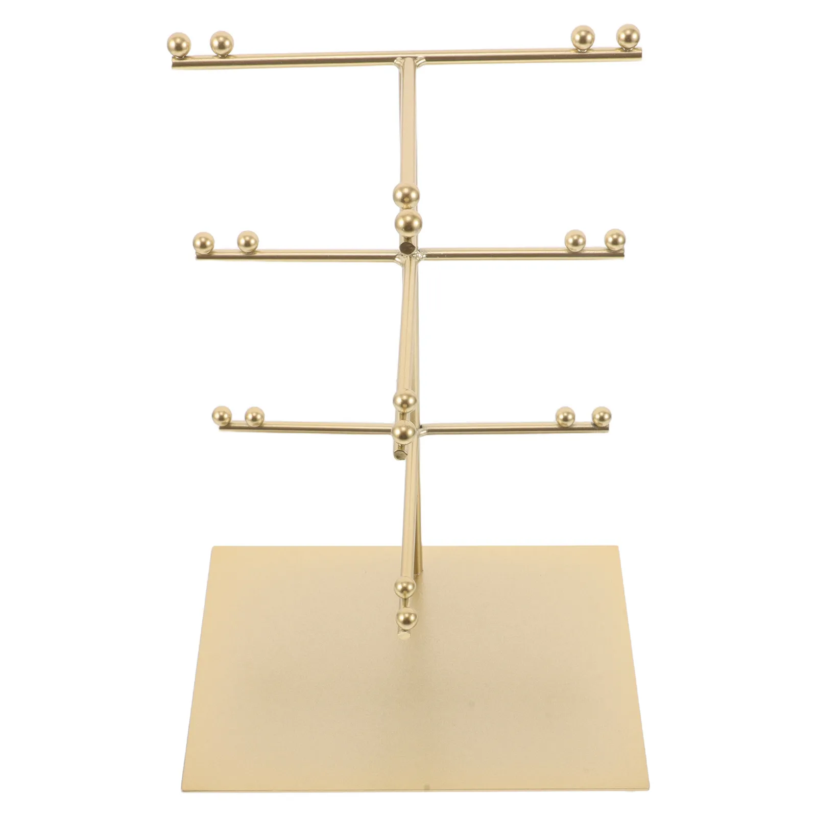 3-Tier Metal Sunglass Display Stand Organizer Eyeglass Holder Rack Space-Saving Storage for Retail Store Home Use
3-Tier Metal Sunglass Display Stand Organizer Eyeglass Holder Rack Space-Saving Storage for Retail Store Home Use