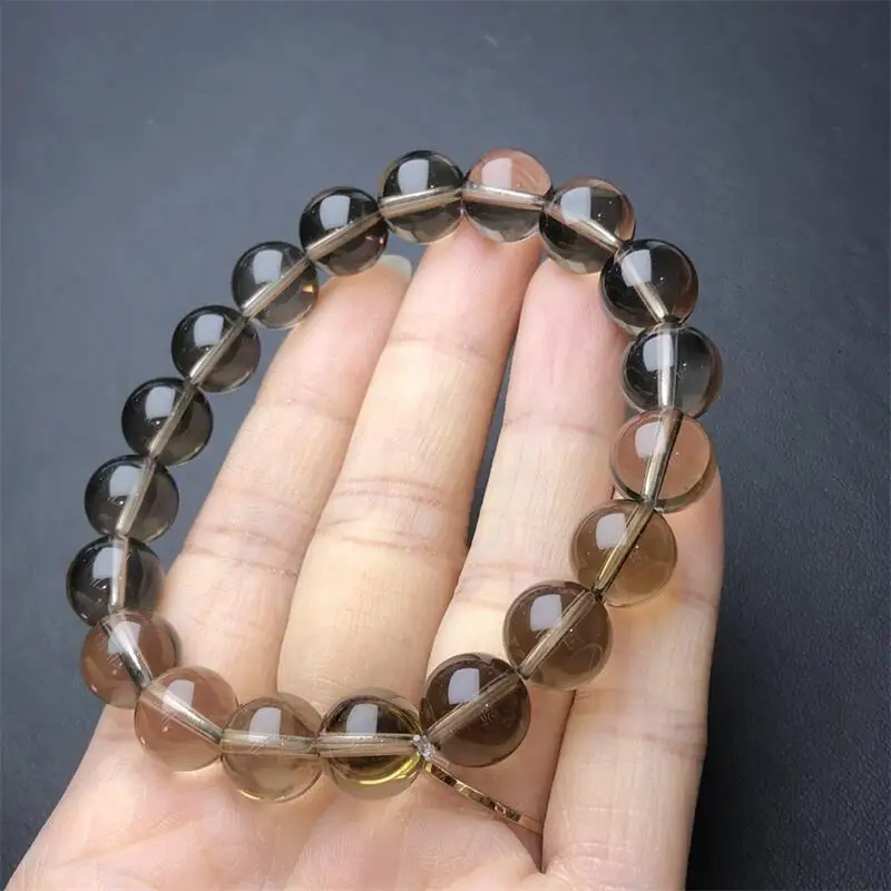 11MM Natural Smoky Quartz Bead Bracelet Handmade Crystal Quartz Jewelry Stretch Bangle Children Birthday Gift 1pcs
11MM Natural Smoky Quartz Bead Bracelet Handmade Crystal Quartz Jewelry Stretch Bangle Children Birthday Gift 1pcs