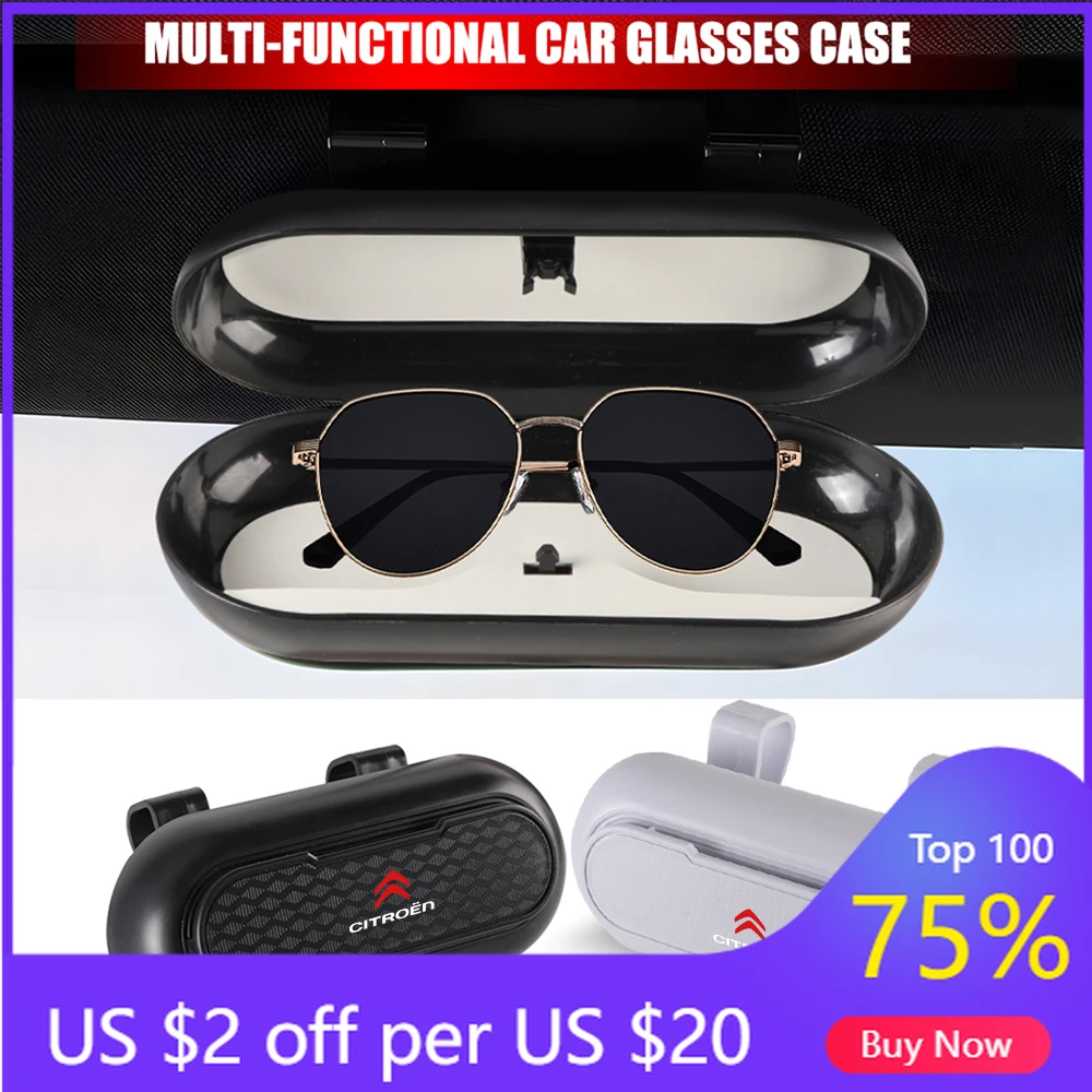 Новинка 2026: Органайзер для очков в автомобиль из АБС-пластика, держатель для очков, клипса для хранения очков для Citroen C1 C2 C3 C4 Grand Picasso
Новинка 2026: Органайзер для очков в автомобиль из АБС-пластика, держатель для очков, клипса для хранения очков для Citroen C1 C2 C3 C4 Grand Picasso