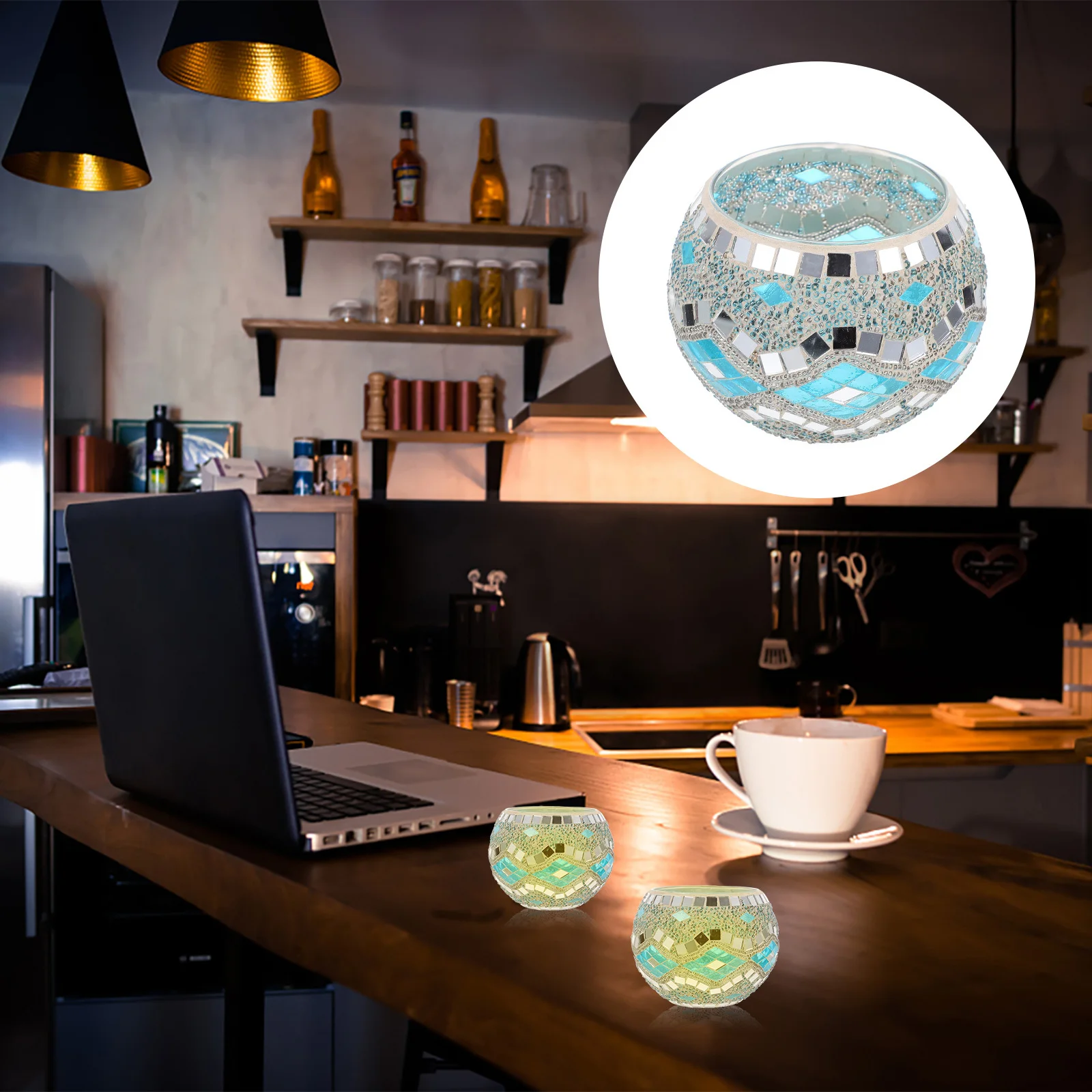 Nordic Mosaic Colored Glass Holder Hollow Decorative Candlestick Stand for Bedroom Office Living Room Use
Nordic Mosaic Colored Glass Holder Hollow Decorative Candlestick Stand for Bedroom Office Living Room Use