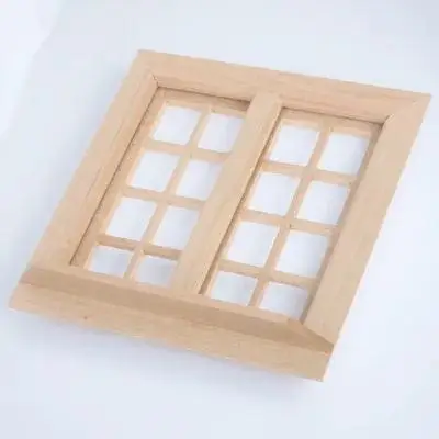 Mini House Adornment Miniature Wooden Blank Window Uncolored Mini Window Decor for Miniature Garden Home Dolly House Adornment
Mini House Adornment Miniature Wooden Blank Window Uncolored Mini Window Decor for Miniature Garden Home Dolly House Adornment