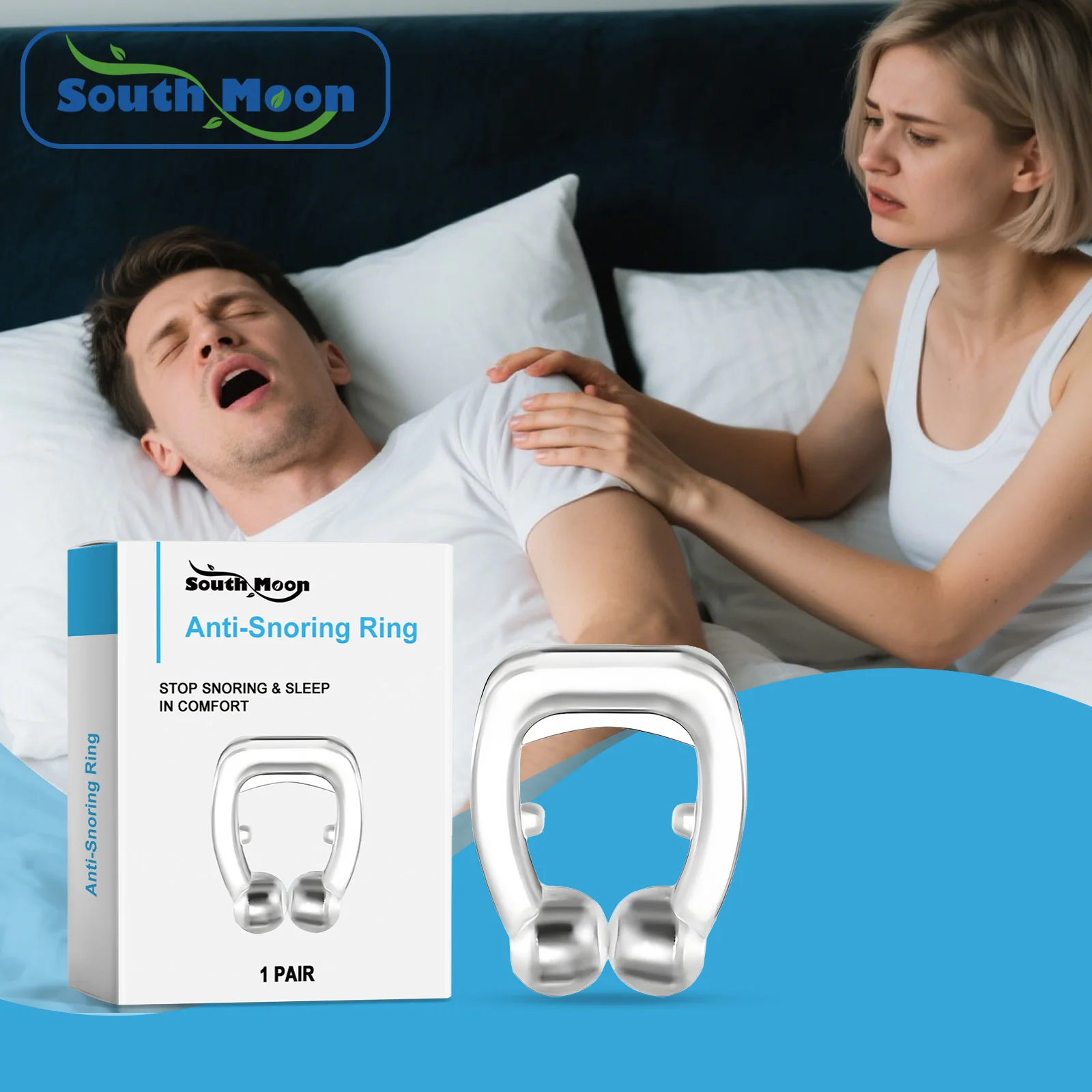 Anti Snoring Clip Night Apnea Guard Snore Elimination Nose Ventilation Easy Breathe Better Sleep Quality Snore Prevention Device
Anti Snoring Clip Night Apnea Guard Snore Elimination Nose Ventilation Easy Breathe Better Sleep Quality Snore Prevention Device