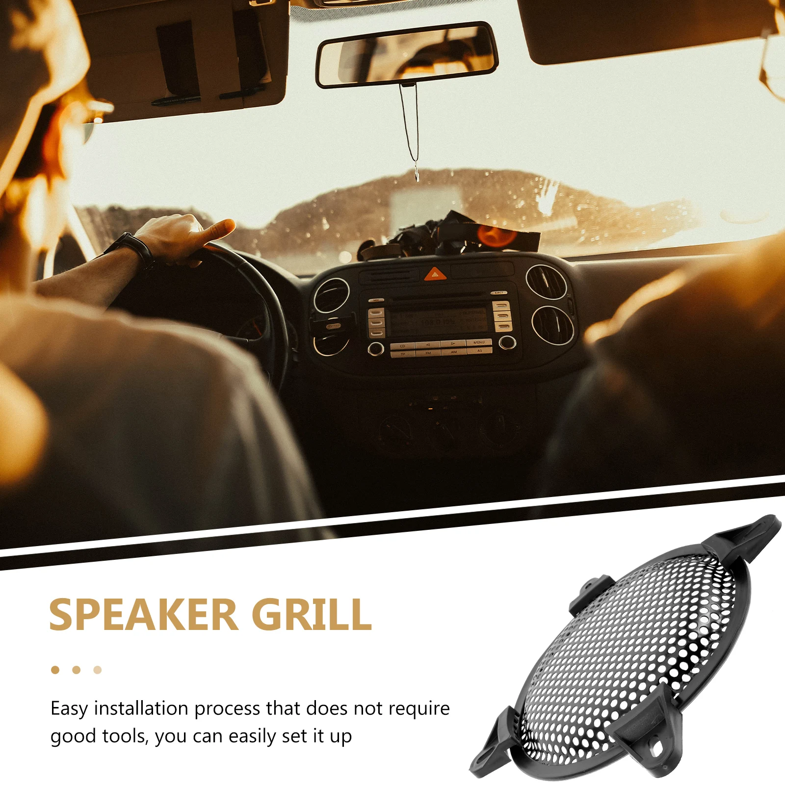 2Pcs Car Grille Metal Cover 6.5 Inch Subwoofer Subwoofer Speaker Grill Protector Mesh Durable Steel Speaker Accessories
2Pcs Car Grille Metal Cover 6.5 Inch Subwoofer Subwoofer Speaker Grill Protector Mesh Durable Steel Speaker Accessories