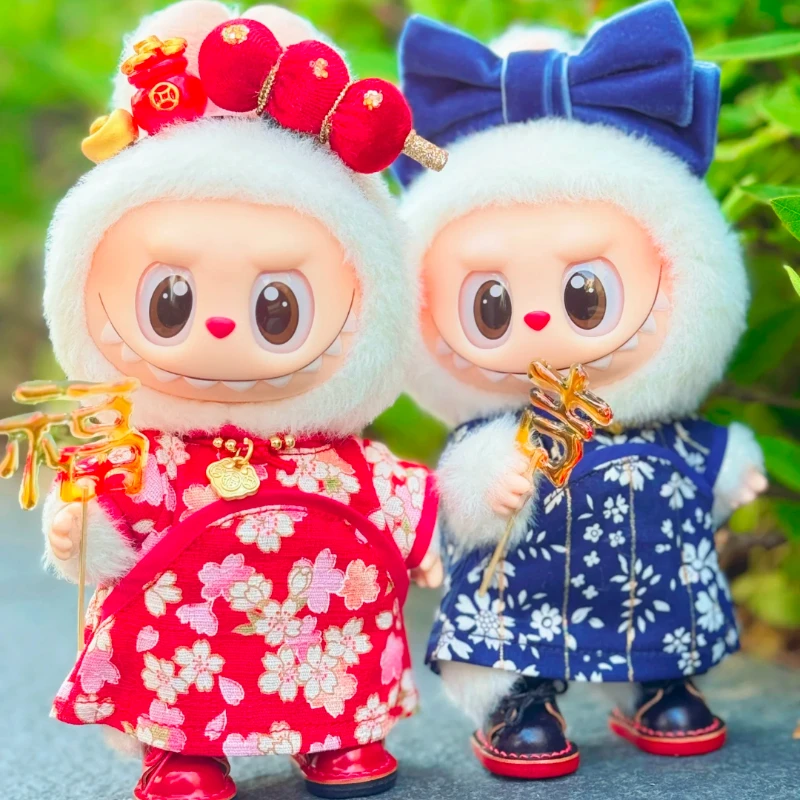 3.0 Labubu одежда в китайском стиле с бантом, набор Cheongsam, одежда для куклы, аксессуары для кукол
3.0 Labubu одежда в китайском стиле с бантом, набор Cheongsam, одежда для куклы, аксессуары для кукол