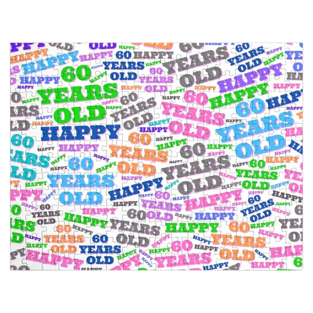 Fun Celebration Happy Birthday 60th Birthday ideas Jigsaw Puzzle Customized Toys For Kids Woodens For Adults Wood Animals Puzzle
Fun Celebration Happy Birthday 60th Birthday ideas Jigsaw Puzzle Customized Toys For Kids Woodens For Adults Wood Animals Puzzle