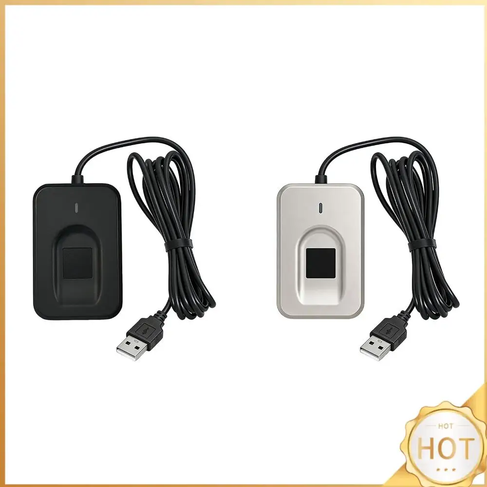 For Windows 10 11 Hello Biometric Fingerprint Login Scanner with 1.5m Cable Password-Free Fingerprints Scanner for Home Office