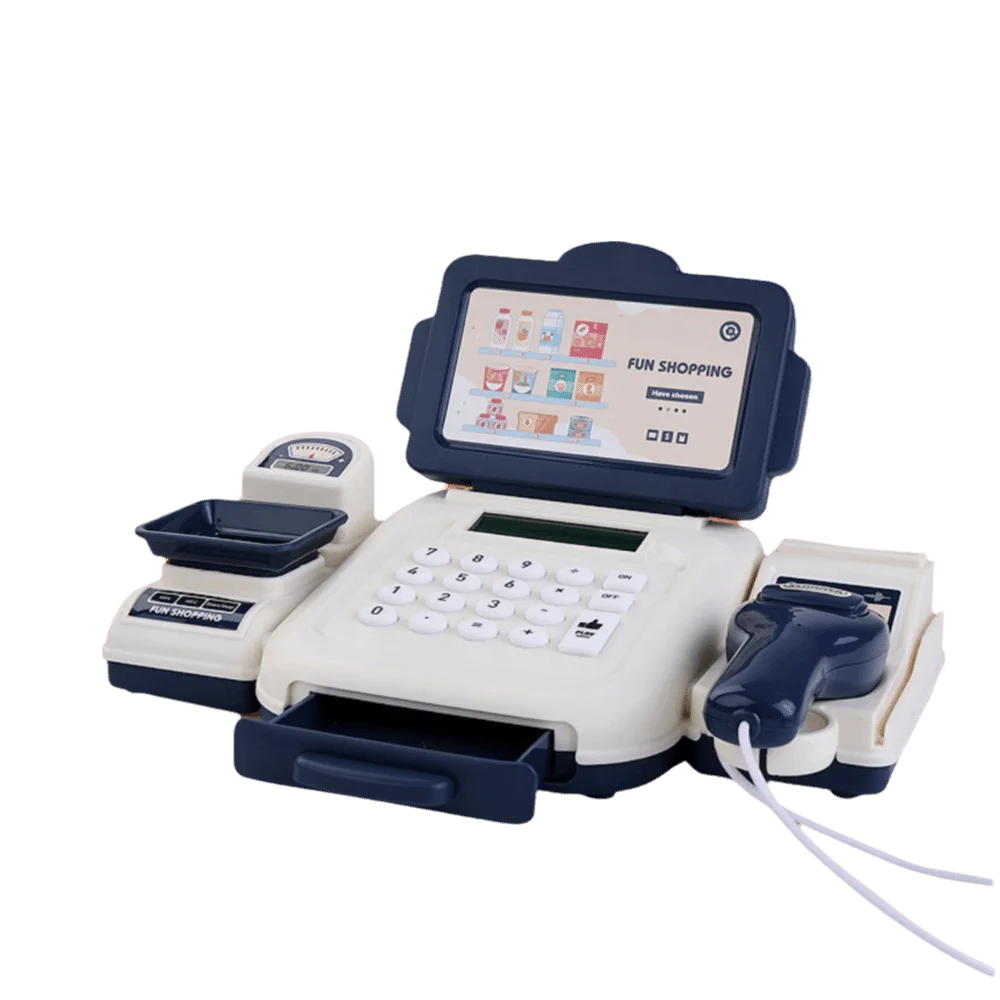 Puzzle Simulation Supermarket Cash Register Fun Gift Multi-Function Simulation Cashier Model Checkout Model Role Play Toys
Puzzle Simulation Supermarket Cash Register Fun Gift Multi-Function Simulation Cashier Model Checkout Model Role Play Toys