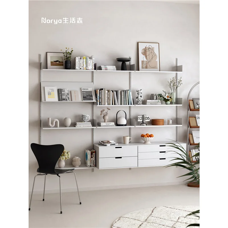 Simple Invisible Wall Mounted Lifting Shelf Movable Display Shelf Storage Shelf Vitsoe606 Track Bookshelf
Simple Invisible Wall Mounted Lifting Shelf Movable Display Shelf Storage Shelf Vitsoe606 Track Bookshelf
