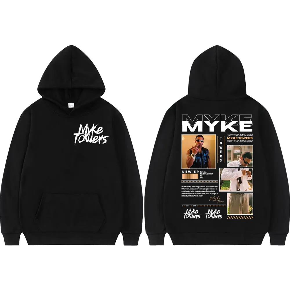 Rapper Myke Towers Graphic Hoodies Men Women Clothing Harajuku Hip Hop Hooded Sweatshirts High Street Fashion Trend Pullovers
Rapper Myke Towers Graphic Hoodies Men Women Clothing Harajuku Hip Hop Hooded Sweatshirts High Street Fashion Trend Pullovers