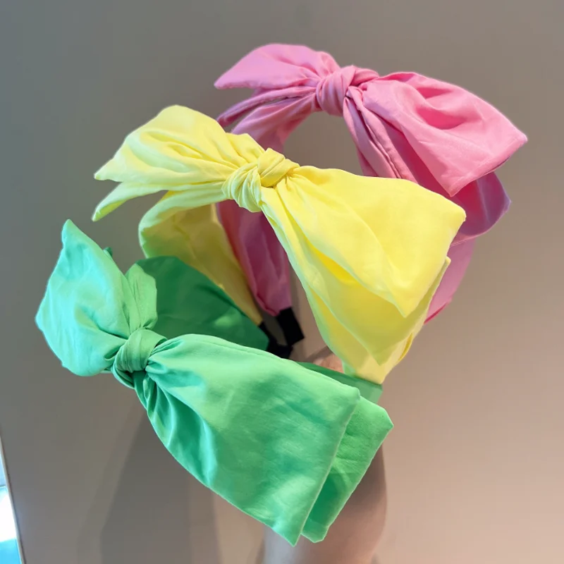 14 Colors Ice Cream Candy Color Double Layer Bow Hairbands Hair Clip Simple Pure Color Hair Bands Headband Women Accessories
14 Colors Ice Cream Candy Color Double Layer Bow Hairbands Hair Clip Simple Pure Color Hair Bands Headband Women Accessories