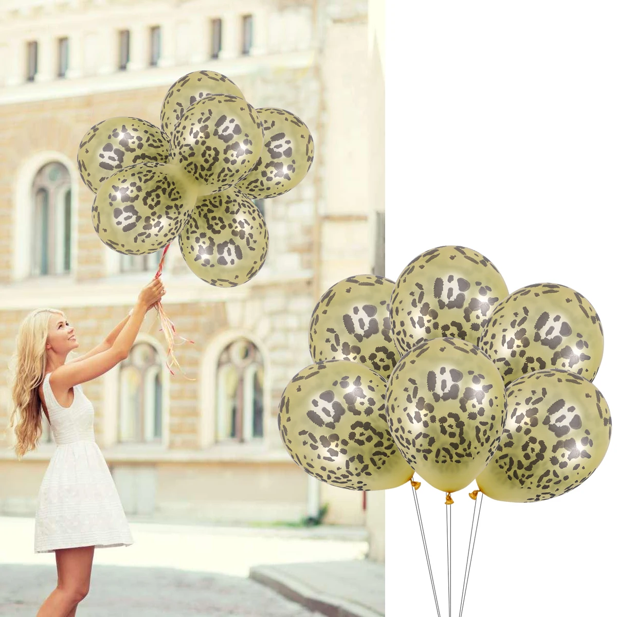 6pcs 12Inch Leopard Pattern Latex Balloons Reusable Party Decoration Birthday Wedding Festival Balloon Decorations
6pcs 12Inch Leopard Pattern Latex Balloons Reusable Party Decoration Birthday Wedding Festival Balloon Decorations