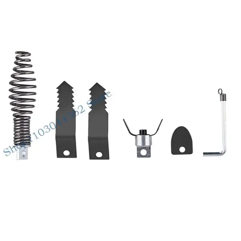 5Piece Pipe Cleaner Attachment Drain Snakes Drill Attachment Set With Easy Installation For 4 8Inch Diameter Pipe
5Piece Pipe Cleaner Attachment Drain Snakes Drill Attachment Set With Easy Installation For 4 8Inch Diameter Pipe