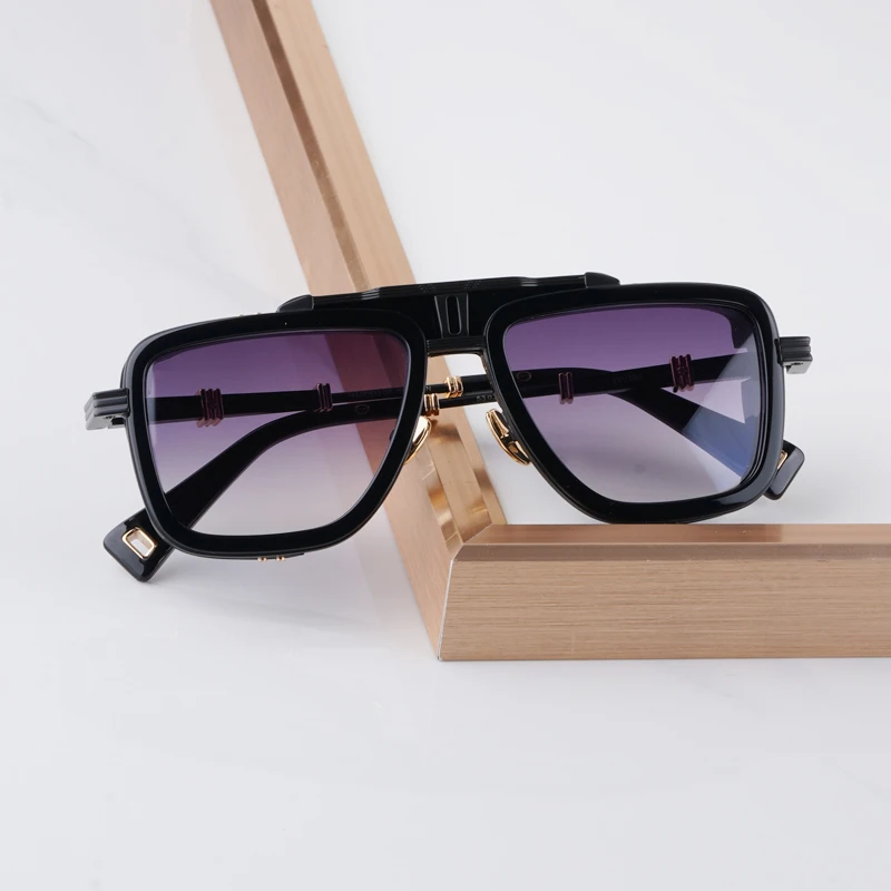 Sunglasses Handmade Brand Luxury Designer Quality UV400 High Quality Classical Vintage Glasses Gto Alloy Square Men's
Sunglasses Handmade Brand Luxury Designer Quality UV400 High Quality Classical Vintage Glasses Gto Alloy Square Men's