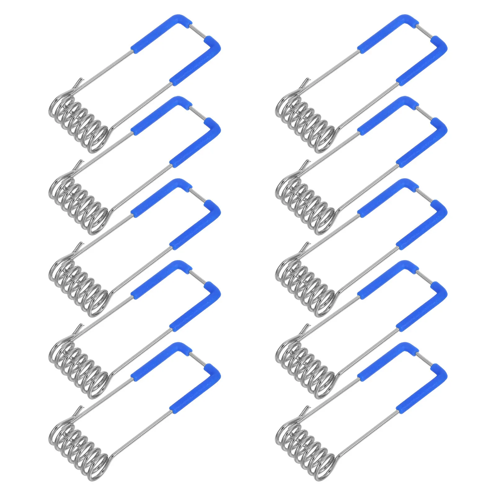 10Pcs Recessed Lighting Spring Clips Panel Lamp Downlight Accessories Ceiling Light Retaining Clips for LED Fixtures