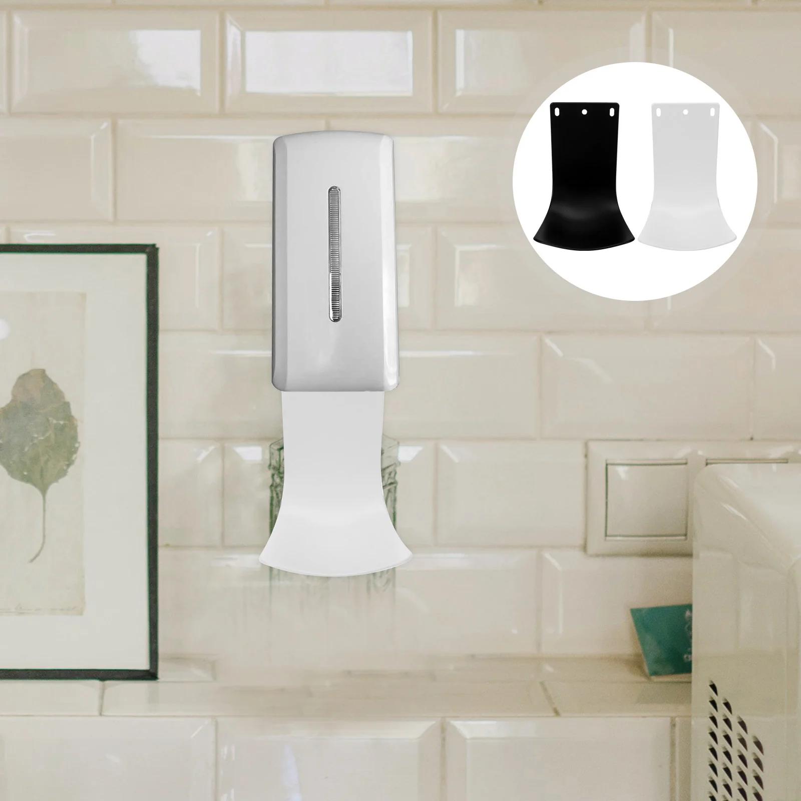 2 Pcs Soap Dispenser Tray ABS Material Drip Catcher Hand Machine Compatible Universal Mount Black White
2 Pcs Soap Dispenser Tray ABS Material Drip Catcher Hand Machine Compatible Universal Mount Black White