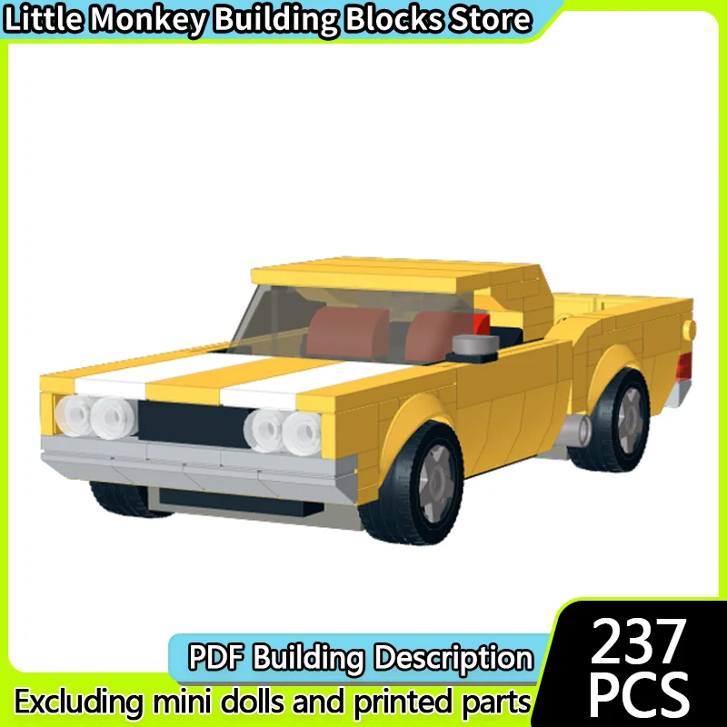 Модель скоростного гоночного автомобиля MOC, строительные кирпичи, четверобой, пикап, модульная технология, детские праздничные подарки, сборка игрушек, костюм
Модель скоростного гоночного автомобиля MOC, строительные кирпичи, четверобой, пикап, модульная технология, детские праздничные подарки, сборка игрушек, костюм