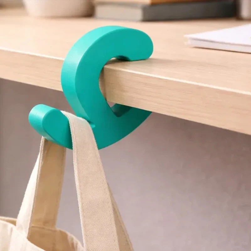 1pc Green Portable Bag Hook Plastic Table Hook Purse Handbag Travel Bag Organizer Holder Office Decor Plastic Desk Side Hooks
1pc Green Portable Bag Hook Plastic Table Hook Purse Handbag Travel Bag Organizer Holder Office Decor Plastic Desk Side Hooks