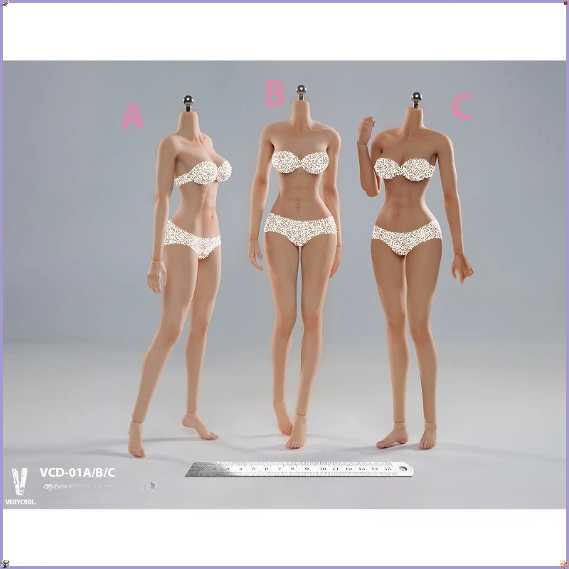 In Stock 1/6 VCD-01/02 Medium Chest Female Seamless Makeup Body 12'' Action Figure Pale Ordinary Wheat Silicone Body Dolls
In Stock 1/6 VCD-01/02 Medium Chest Female Seamless Makeup Body 12'' Action Figure Pale Ordinary Wheat Silicone Body Dolls