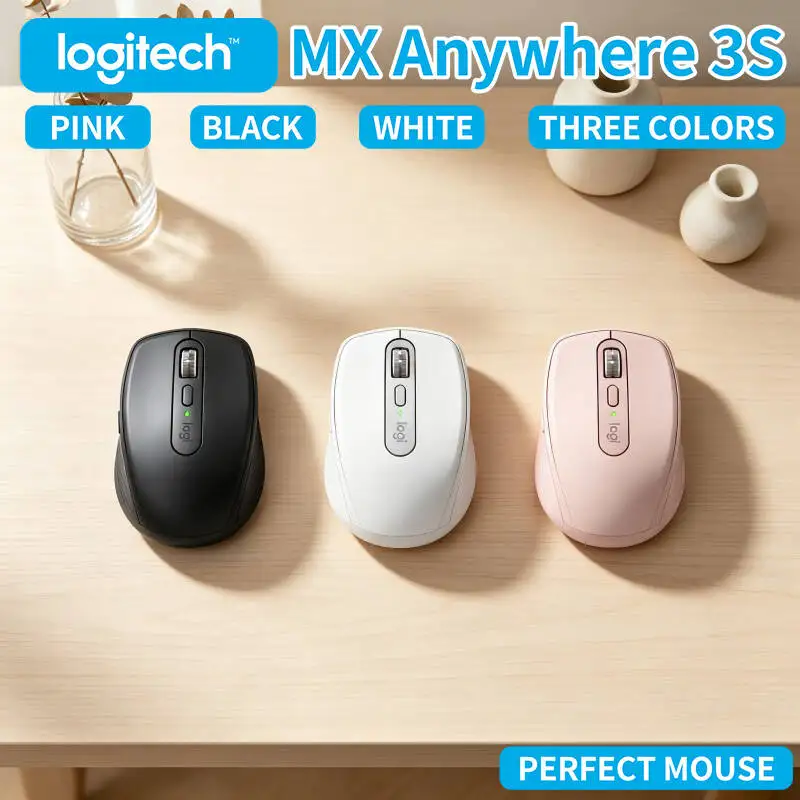 High-Performance MX Anywhere 3S - 8000 DPI Darkfield, Hyper-Scroll, Silent Click, Great for Shoe Warehouse & Stock Work
High-Performance MX Anywhere 3S - 8000 DPI Darkfield, Hyper-Scroll, Silent Click, Great for Shoe Warehouse & Stock Work