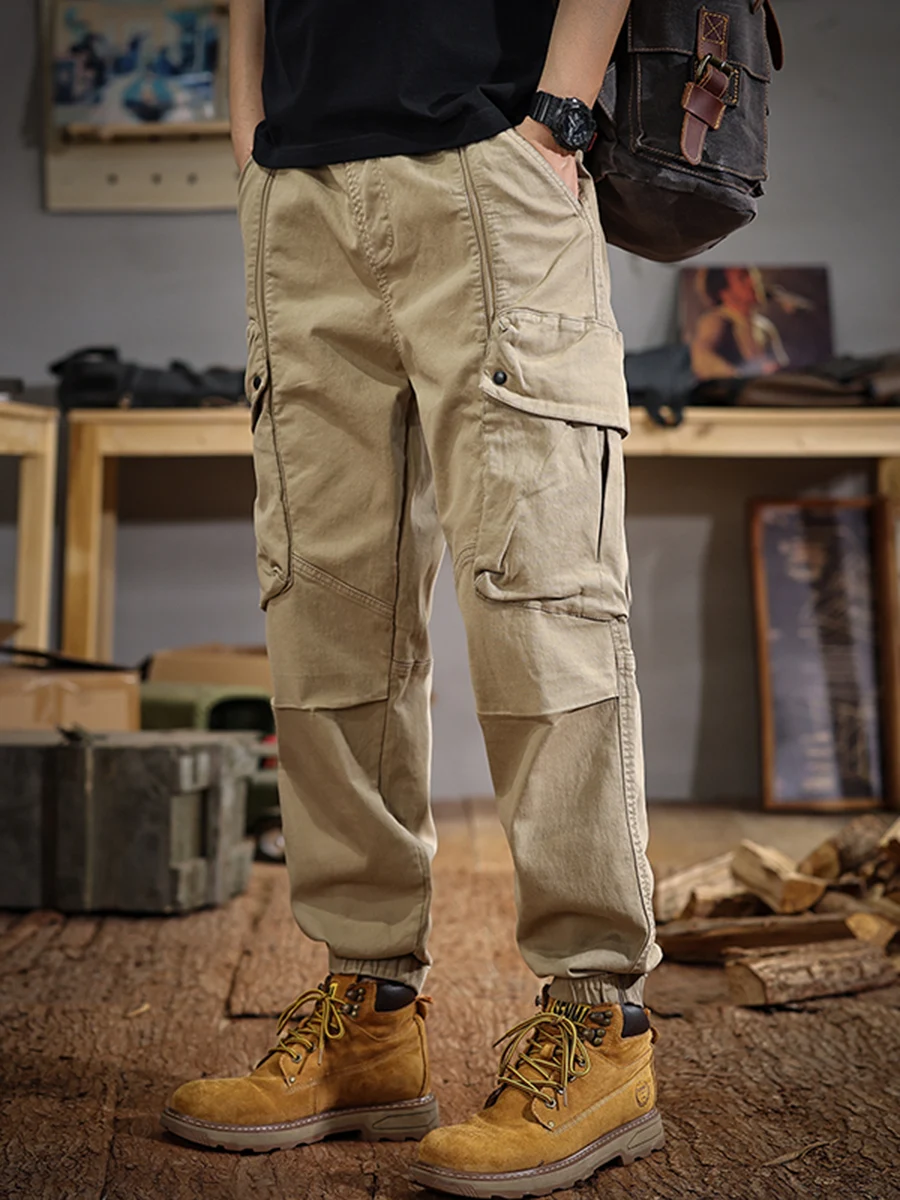 Свободные уличные тактические рабочие брюки, мужские повседневные брюки с манжетами и множеством кетов, свободные леггинсы в американском стиле, дышащие
Свободные уличные тактические рабочие брюки, мужские повседневные брюки с манжетами и множеством кетов, свободные леггинсы в американском стиле, дышащие