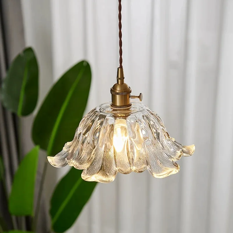 Bed head Brass glass Japanese chandelier, household bedroom, dining room, bar, Internet star b&B lamp, bay window, balcony lamp
Bed head Brass glass Japanese chandelier, household bedroom, dining room, bar, Internet star b&B lamp, bay window, balcony lamp