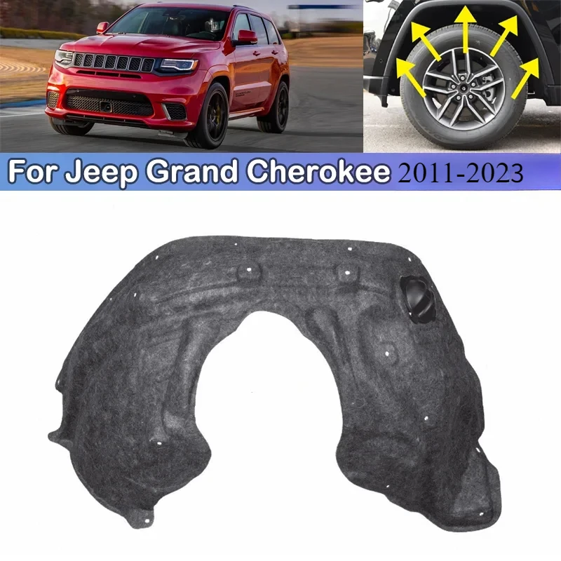 Fender Front Rear For Jeep Grand Cherokee 2011 2012 2013 2014 2015 2016-2023 Lined Mudguard Fender lining Soundproofed
Fender Front Rear For Jeep Grand Cherokee 2011 2012 2013 2014 2015 2016-2023 Lined Mudguard Fender lining Soundproofed