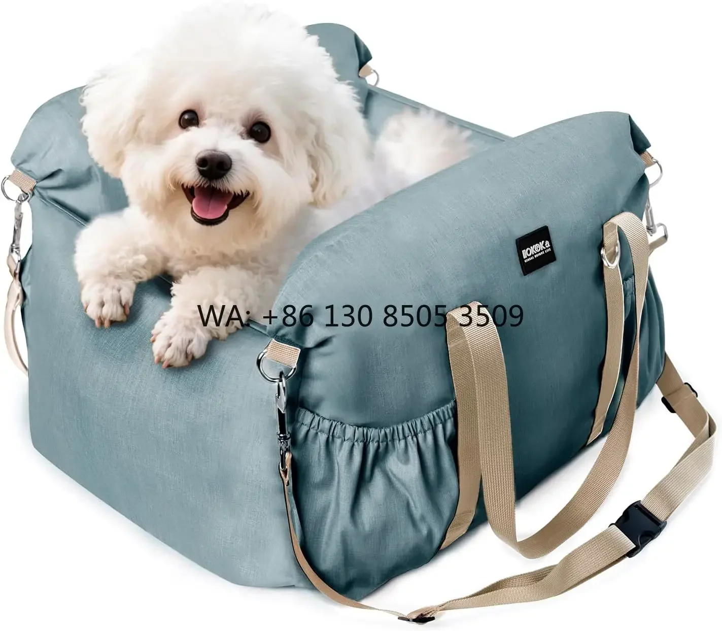 Dog Booster Car Seat for Small Dogs with Heavy Duty Safety Belt and Lock
Dog Booster Car Seat for Small Dogs with Heavy Duty Safety Belt and Lock