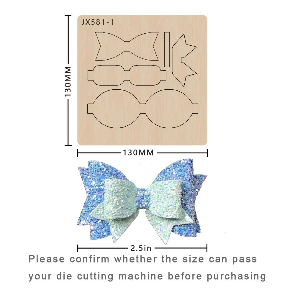 Bow Cutting Dies for DIY Craft, Leather Cutter Mold, Bow Scrapbooking, Suitable for Common Die-Cutting Machines, New
Bow Cutting Dies for DIY Craft, Leather Cutter Mold, Bow Scrapbooking, Suitable for Common Die-Cutting Machines, New