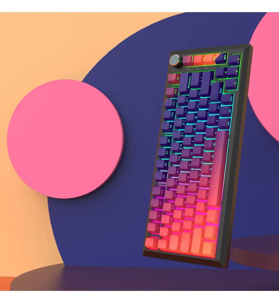 Personalized keycap dye-sublimation small complete set mechanical keyboard keycaps PBT side-engraved characters are illuminated
Personalized keycap dye-sublimation small complete set mechanical keyboard keycaps PBT side-engraved characters are illuminated