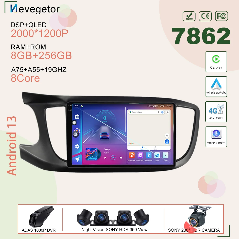 Android 13 4G Carplay GPS Navigation For Roewe 360 MG 360 2015-2018 Auto Radio Multimedia Player Head Unit High-performance CPU
Android 13 4G Carplay GPS Navigation For Roewe 360 MG 360 2015-2018 Auto Radio Multimedia Player Head Unit High-performance CPU