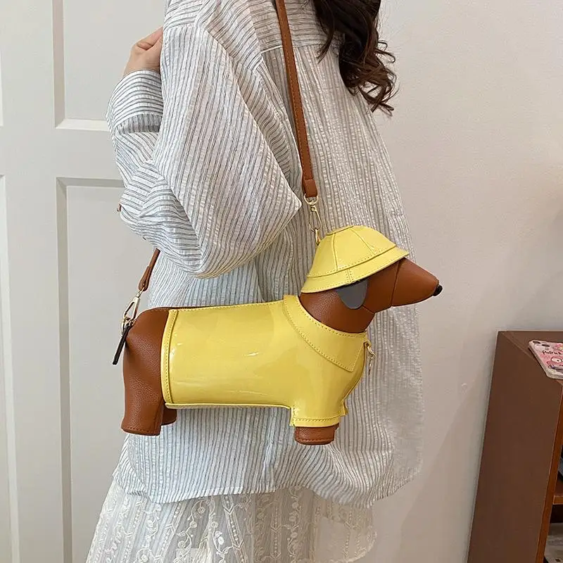 2025 new dachshund dog personalized creative shoulder messenger bag, doll ugly cute small bag
2025 new dachshund dog personalized creative shoulder messenger bag, doll ugly cute small bag