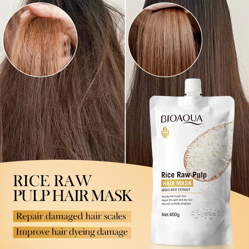 Rice Bran Hair Mask 400g - Smoothing & Volumizing Deep Conditioner for Damaged Hair
Rice Bran Hair Mask 400g - Smoothing & Volumizing Deep Conditioner for Damaged Hair