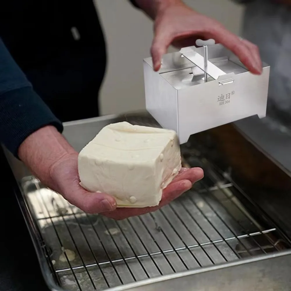 Durable 304 Stainless Steel To Fu Press Mould with Drain Hole Adjustable Soybean Curd Maker DIY Rust-proof Yogurt Filter Home
Durable 304 Stainless Steel To Fu Press Mould with Drain Hole Adjustable Soybean Curd Maker DIY Rust-proof Yogurt Filter Home