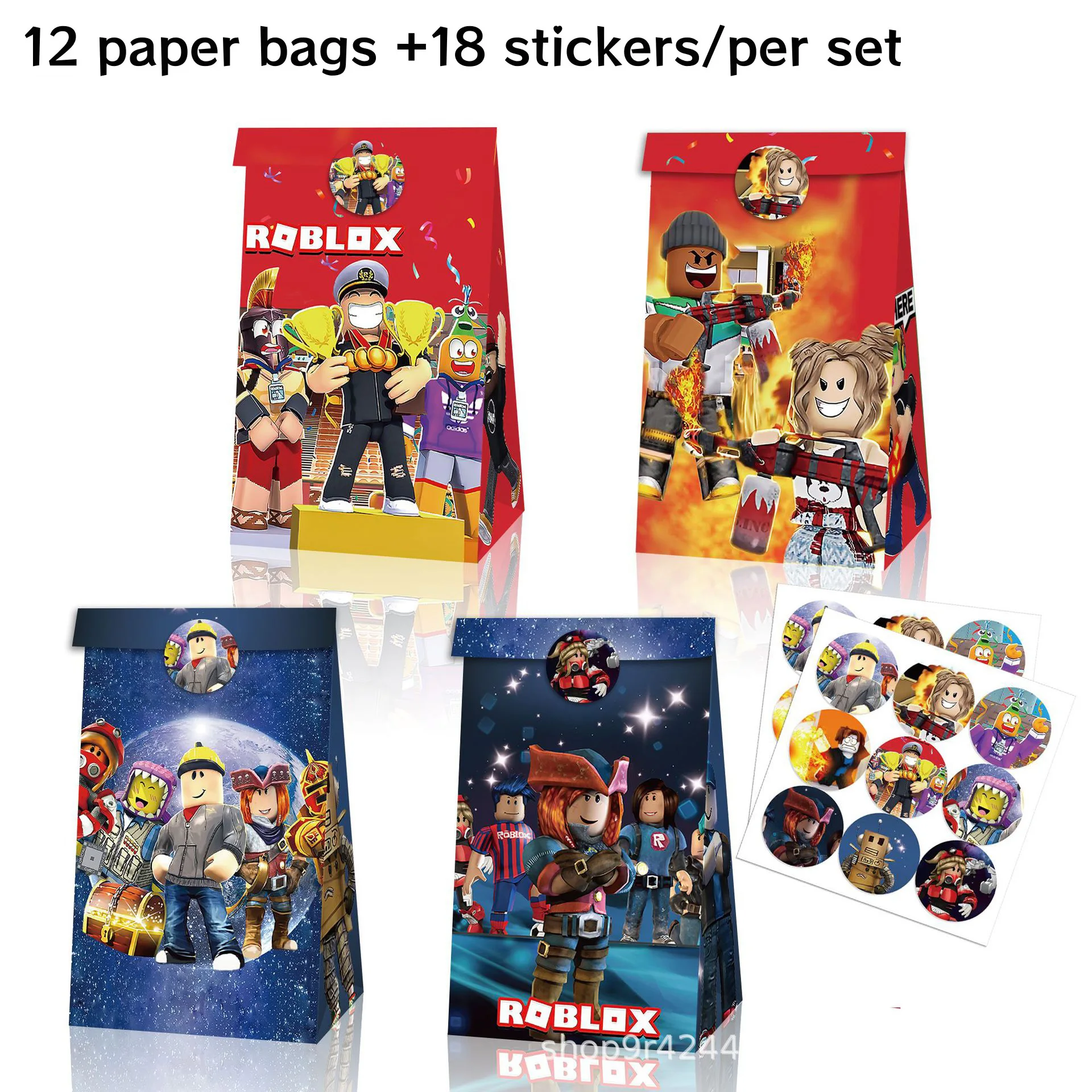 12/60 шт., горячая игра Roblox, декор для дня рождения, бумажный подарочный пакет для мальчика, коробка конфет, детский душ для детей, товары для вечеринок, подарки
12/60 шт., горячая игра Roblox, декор для дня рождения, бумажный подарочный пакет для мальчика, коробка конфет, детский душ для детей, товары для вечеринок, подарки