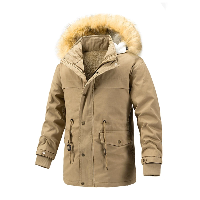 2023 New Men Winter Fleece Windproof Detachable Hooded Parkas Men Outdoors Warm Casual Simple Loose Thickened Parkas Male Coat
2023 New Men Winter Fleece Windproof Detachable Hooded Parkas Men Outdoors Warm Casual Simple Loose Thickened Parkas Male Coat