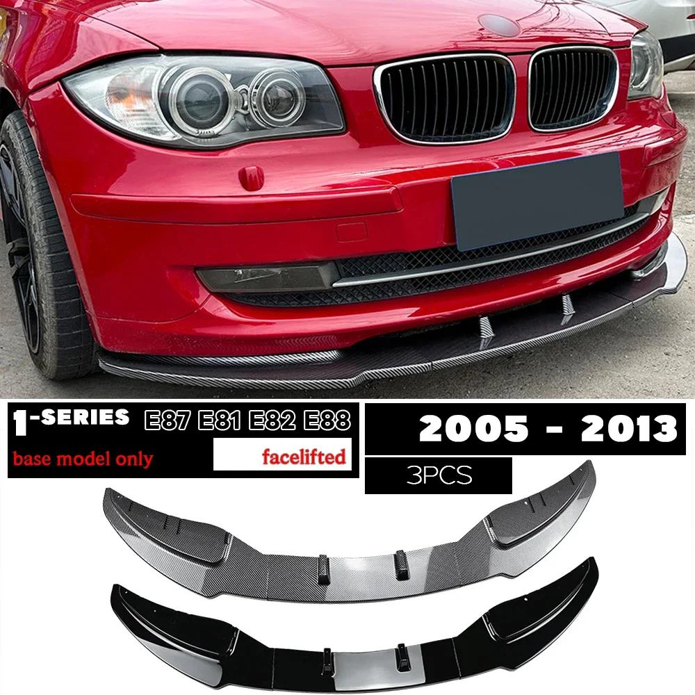 3PCS Front Bumper Lip Spoiler for BMW E87 E81 LCI Hatchback 2008 - 2012 & E82 Coupe E88 Convertible LCI (Fits Base Trim Only)
3PCS Front Bumper Lip Spoiler for BMW E87 E81 LCI Hatchback 2008 - 2012 & E82 Coupe E88 Convertible LCI (Fits Base Trim Only)