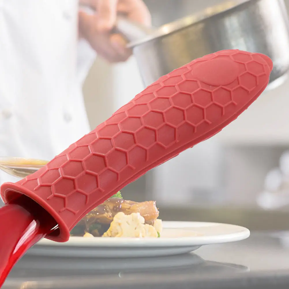 3Pcs Pot Handle Sleeve Silicone Heat Resistant Anti-Scald Non-Slip Cover for Pan Wok Fry Pot Kitchen Use Wok Handle Cover
3Pcs Pot Handle Sleeve Silicone Heat Resistant Anti-Scald Non-Slip Cover for Pan Wok Fry Pot Kitchen Use Wok Handle Cover
