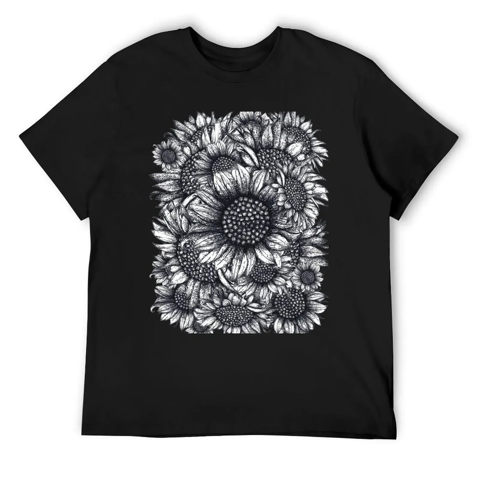 Black and white Sunflowers T-Shirt custom t shirt graphic t shirt vintage mens fashion
Black and white Sunflowers T-Shirt custom t shirt graphic t shirt vintage mens fashion