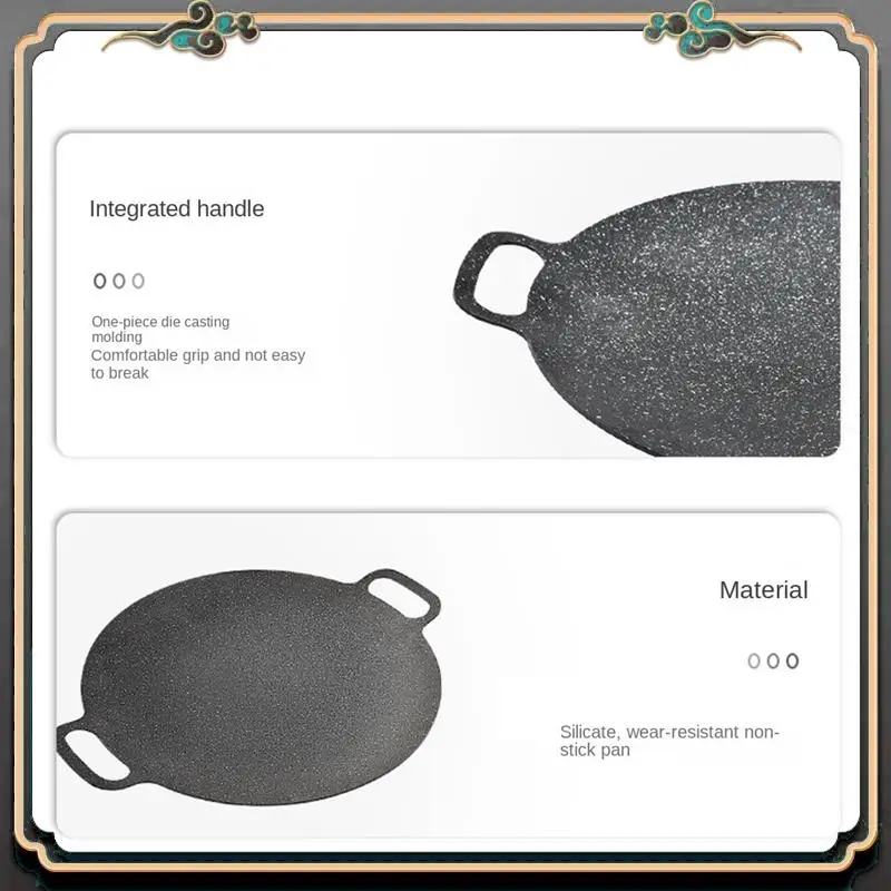 Premium 38Cm Outdoor Camping Grill Plate Korean Barbecue Plate Barbecue Meat Pot Barbecue Plate Frying Plate
Premium 38Cm Outdoor Camping Grill Plate Korean Barbecue Plate Barbecue Meat Pot Barbecue Plate Frying Plate