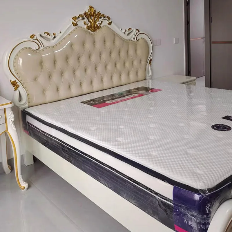 European Romantic Bed Light Luxury Modern Sleeping Princess Aesthetics Queen Wedding Bed High Quality Adult Muebles Furniture
European Romantic Bed Light Luxury Modern Sleeping Princess Aesthetics Queen Wedding Bed High Quality Adult Muebles Furniture