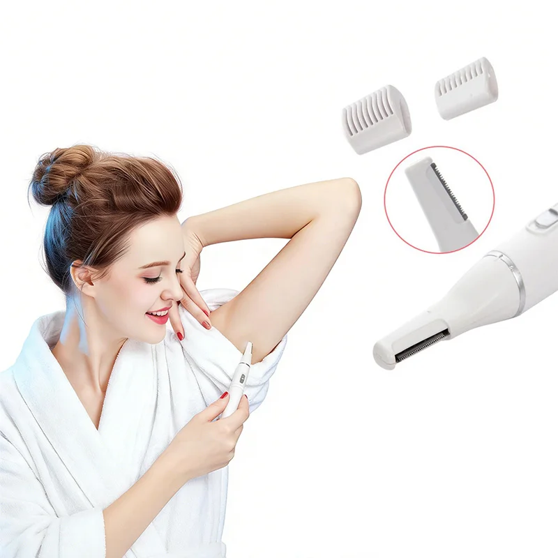 2in1 Multifunction Electric Hair Trimmer Privacy Nose Ear Eyebrow Hair Cleaning Remove Shaver Battery Powering Portable Epilator
2in1 Multifunction Electric Hair Trimmer Privacy Nose Ear Eyebrow Hair Cleaning Remove Shaver Battery Powering Portable Epilator