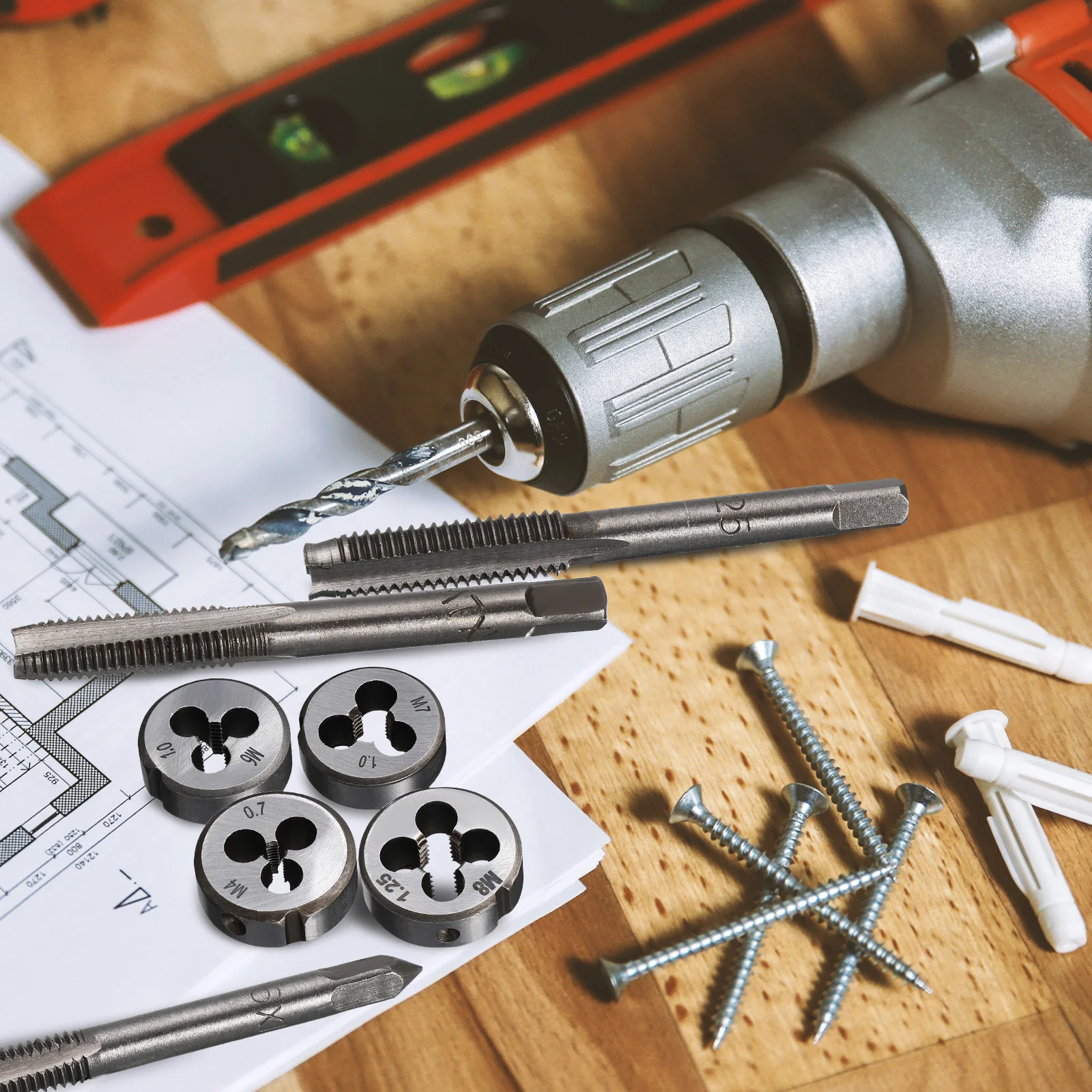 20Pcs Hand Threading Tap Wrench Bearing Thread Cutting Tool Suitable for Metalworking Plumbing Projects 
20Pcs Hand Threading Tap Wrench Bearing Thread Cutting Tool Suitable for Metalworking Plumbing Projects