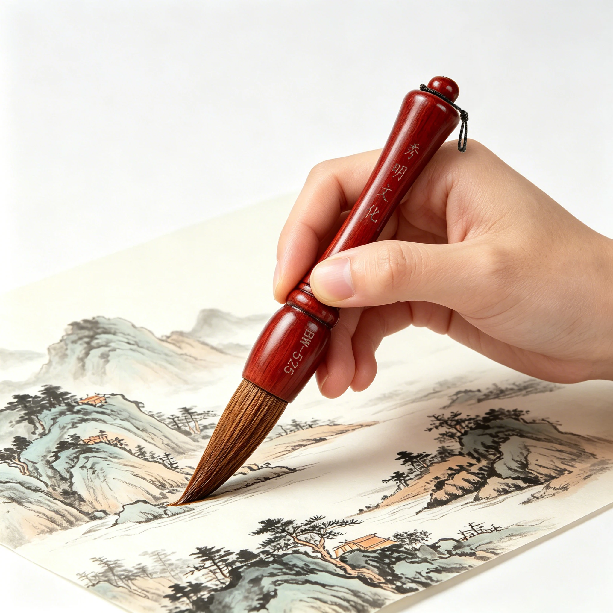Artsecret 1PC Traditional Calligraphy Writing Brush for Larger Characters Short Wooden Handle Art Brush
Artsecret 1PC Traditional Calligraphy Writing Brush for Larger Characters Short Wooden Handle Art Brush