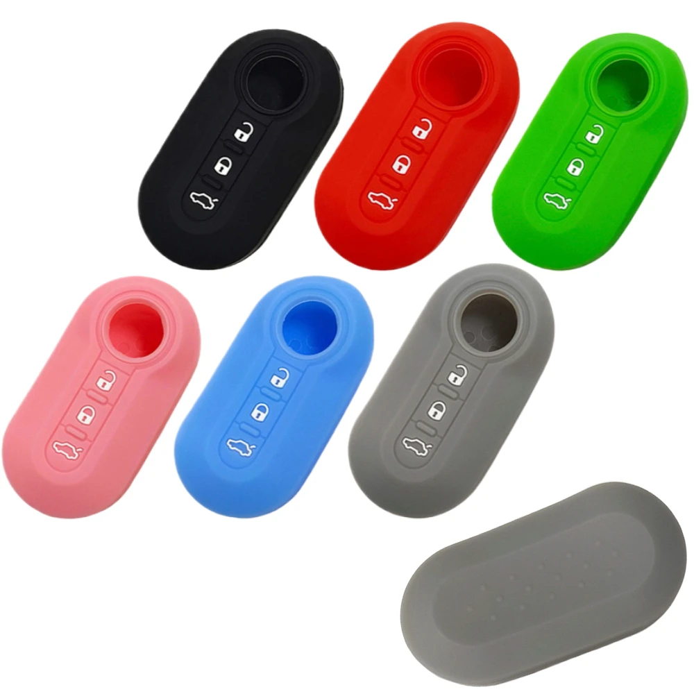 1Pc Silicone 3-Buttons Car Key Case Cover for Fiat 500 Flip Folding Remote Key Shell Punto Panda Auto Interior Decor Accessories
1Pc Silicone 3-Buttons Car Key Case Cover for Fiat 500 Flip Folding Remote Key Shell Punto Panda Auto Interior Decor Accessories