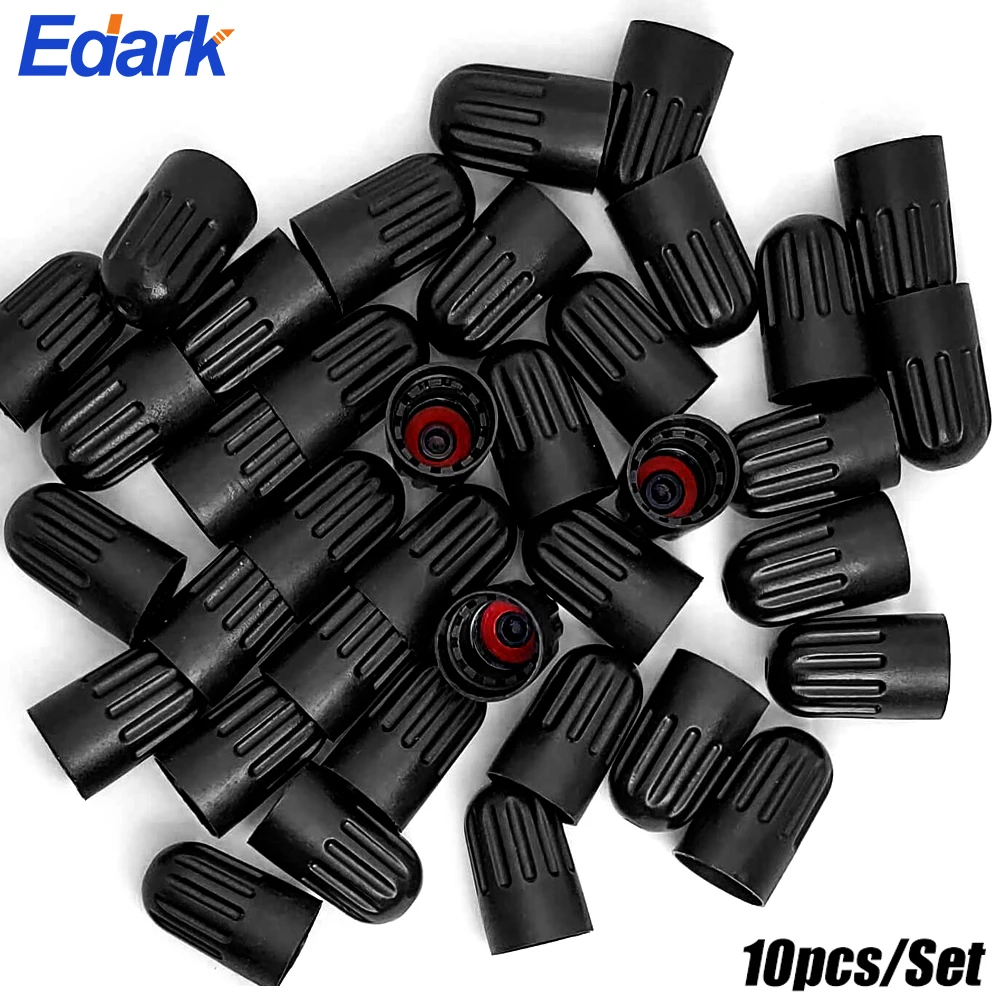 10Pcs/Set Plastic Black Tire Wheel Valve Stem Valve Cover Caps for TR20008 TPMS, Universal Stem Covers for Cars,SUVs,Bike,Trucks
10Pcs/Set Plastic Black Tire Wheel Valve Stem Valve Cover Caps for TR20008 TPMS, Universal Stem Covers for Cars,SUVs,Bike,Trucks